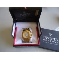 Relógio Invicta Bolt Zeus Gold Automatic Mod. 12763 comprar usado  Brasil 