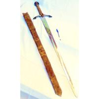 Espada Estilo Medieval Cenográfica Decorativa Black Prince comprar usado  Brasil 