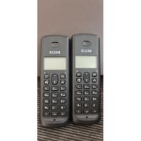 Usado, Telefone Sem Fio Elgin Tsf 8002 Com 2 Ramais Dect 6.0 comprar usado  Brasil 