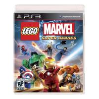 Lego Marvel Super Heroes Ps3 Playstation Sony Play Blu Ray comprar usado  Brasil 