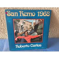 Usado, Roberto Carlos - San Remo 1968 - Lp - 1975 - Selo Columbia comprar usado  Brasil 