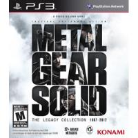 Metal Gear Solid Legacy Collection Ps3 Midia Fisica Original comprar usado  Brasil 