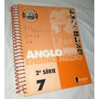 Usado, Livro Anglo Ensino Médio 2º Série Apostila Caderno 7 comprar usado  Brasil 