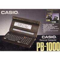 Casio Pb 1000 - Personal Computer - Para Colecionador comprar usado  Brasil 