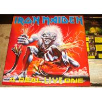 Lp Iron Maiden - Real Live One (1993) C/ Dickinson + Encarte comprar usado  Brasil 