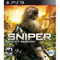 Sniper Ghost Warriors Ps3 Midia Fisica Original Playstation comprar usado  Brasil 