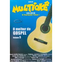Vd Multioke Karaoke O Melhor Do Gospel Volume 5 - Original , usado comprar usado  Brasil 