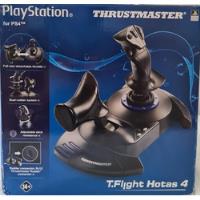 Joystick Thrustmaster T.flight Hotas 4 Preto Com Azul comprar usado  Brasil 