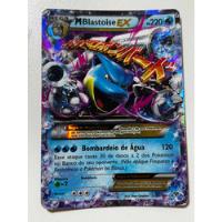 Carta Pokémon Mega Blastoise Ex Original Brilhante, usado comprar usado  Brasil 