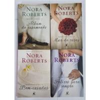 Livros Série Quarteto De Noivas - 4 Volumes - Completo - Nora Roberts comprar usado  Brasil 
