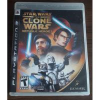 Star Wars The Clone Wars: Republic Heroes Ps3 Sem Riscos comprar usado  Brasil 