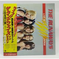 Lp The Runaways  Live Japan Obi,encarte, Pin Up Completo   comprar usado  Brasil 