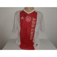 Camisa Ajax Holanda Autografada comprar usado  Brasil 
