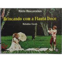 Livro Brincando Com Flauta Doce, usado comprar usado  Brasil 