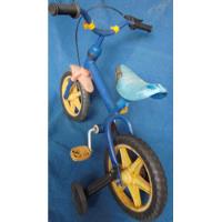 Bicicleta Infantil Aro 12 Com Rodinhas Brinde Garrafinha comprar usado  Brasil 