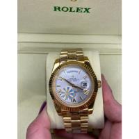 Relógio Rolex Banho Duplo 18k Presidente Caixa E Certificado comprar usado  Brasil 