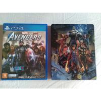 Marvel's Avengers + Steelbook - Ps4 - Físico - Vingadores, usado comprar usado  Brasil 