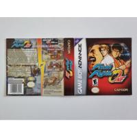 Caixa Original Recortada Final Fight One Game Boy Advance  comprar usado  Brasil 