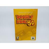 Apenas O Manual - Donkey Kong 64 - Nintendo 64 - Usa, usado comprar usado  Brasil 
