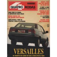 Quatro Rodas Nº372 Versailles Sentra Gxe Saab 9000 Cd Turbo comprar usado  Brasil 