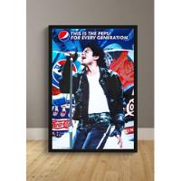 Quadro - Michael Jackson - Pepsi  -  Decora  - 37 Cm X 52 Cm comprar usado  Brasil 