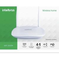 Roteador Intelbras Wi-fi Iwr 3000n (n 300 Mbps) comprar usado  Brasil 