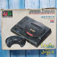Console Sega Mega Drive Na Caixa Japonês Preto comprar usado  Brasil 
