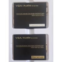 Vga/audio Extender Transmitter/receiver 300m Utp Ca5/6-usado comprar usado  Brasil 