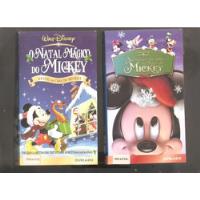 Vhs O Natal Mágico + Aconteceu De Novo Natal Do Mickey Mouse comprar usado  Brasil 