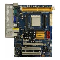 Usado, Kit Placa Mae Asrock N61p E Processador Athlon 64 X2 5200+ comprar usado  Brasil 