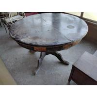 mesa redonda madeira comprar usado  Brasil 