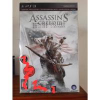 Caixa Assassin's Creed 3 Edição De Colecionador Jogo Play 3 comprar usado  Brasil 