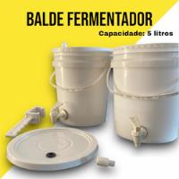 4 Baldes Fermentador 5l (c/ Air Lock) E Panela comprar usado  Brasil 