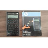 Calculadora Financeira Hp 20b Com Manual E Detalhe Na Tela, usado comprar usado  Brasil 
