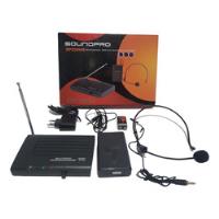 Microfone Sound Pro Sp200 Hs Sem Fio Auricular comprar usado  Brasil 