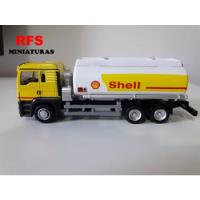 Miniatura Caminhão Scania Shell Combustível Esc1:64 comprar usado  Brasil 