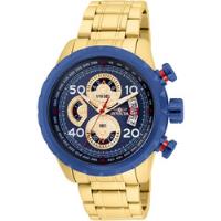 Usado, Relógio Invicta Aviator 28148 Dourado/azul Raro/único comprar usado  Brasil 