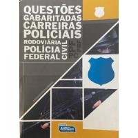 Livro Questões Gabaritadas Carreiras Policiais - Polícia Rodoviária, Federal E Civil - Alfacon [2016], usado comprar usado  Brasil 
