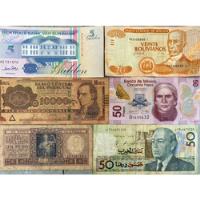 Dinheiro Antigo Países Cédula Antiga Nota Usada Mundo comprar usado  Brasil 