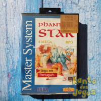 Phantasy Star Sega Master System Tec Toy comprar usado  Brasil 