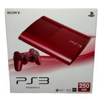 Playstation 3 Super Slim 250gb Vermelho Frete Grátis Garnet, usado comprar usado  Brasil 