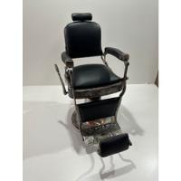 Cadeira De Barbeiro Ferrante Restaurada Em Couro Natural comprar usado  Brasil 