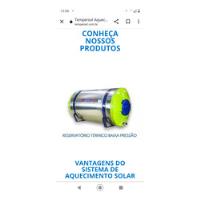 Usado, Aquecedor Solar Banho 200 Litros Tempersol comprar usado  Brasil 