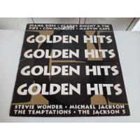 Lp Golden Hits - Marvin Gaye The Jackson 5 Stevie Wonder  comprar usado  Brasil 
