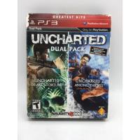 Uncharted Dual Pack Playstation 3 Ps3 Original Usado Físico comprar usado  Brasil 
