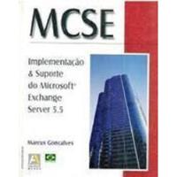Usado, Livro Mcse Implementação & Suporte Do Microsoft Exchange Server 5.5 - Marcus Gonçalves [1999] comprar usado  Brasil 