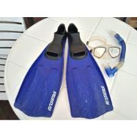 Kit Mergulho Nadadeira Seasub 37/39 Máscara Snorkel Speedo comprar usado  Brasil 