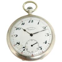 Usado, Relógio De Bolso Chonomètre Cortébert Ano 1925 Em Prata. comprar usado  Brasil 