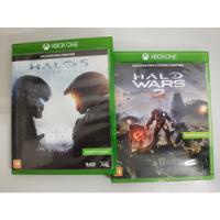 Usado, Halo 5 E Halo Wars 2 Xone Midia Física Originais Games comprar usado  Brasil 