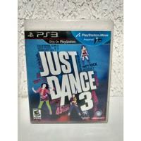 Jogo Just Dance 3 Ps3 Midia Física Completo R$39,90 comprar usado  Brasil 